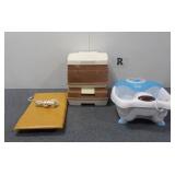Vintage Heat/Massager, Foot Spa & Port-a-Potty