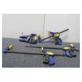 (4) Irwin Quick Grip Handheld Vices