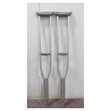 Pair of Guardian Adjustable Frame Crutches