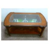 Dark Cherry Foosball Coffee Table