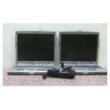 (2) Dell Latitude D160 Notebook Computers