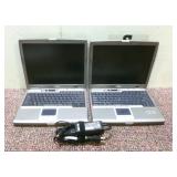 (2) Dell Latitude D160 Notebook Computers