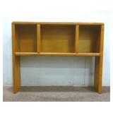 Light Oak Desk Top Shelf 45" x 12" x 3