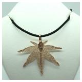Natural Leaf Necklace