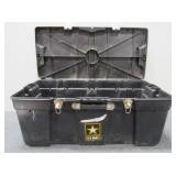 Black Plastic Heavy Duty Crate