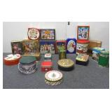 Collectible Christmas Tins & Decor