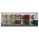 (15) Seasonal Coffee Mugs