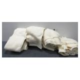 Assortment of White Fleece