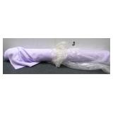 Large Roll of Lavender Colored Fleece