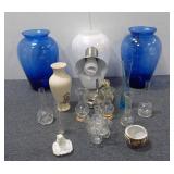 Assorted Home Decor and Desk Lamp