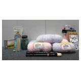 Variety of Yarn & Other Craft Supplies