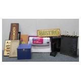 9" Laminator, Assortment of Wall Decor, & Router