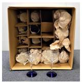 (16) Martini Glasses, (8) Wineglasses