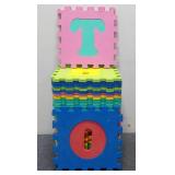 (36) Foam Interlocking Alphabet Squares