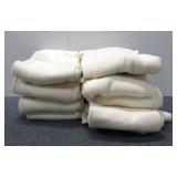 White Fleece Material (Unknown Lengths)