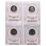 (4) State Uncirculated Quarters (IN,TN,LA,OH)