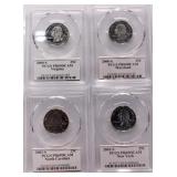 (4) State Uncirculated Quarters (MD,NH,NC,VA)