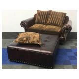 3 Piece Living Room Set Includes Oversized Chairs