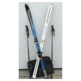 Dynastar 2.1 Snow Skies Easton Poles With Bag