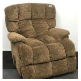 Brown Cloth Recliner