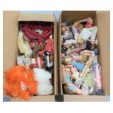 (2) Boxes Filled With Doll Parts & More