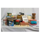 Tins & Plasticware & Food Dehydrator & More
