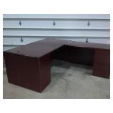 HON Desk With Return