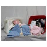 (2) Totes Full of Fabric & Patterns