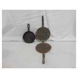 "Were" Brand Cast Iron "7" Skillet