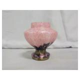 Beautiful Piece Of Glass Art In Vase Shape