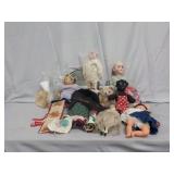 Vintage Porcelain Dolls, Christmas Décor, & More