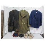 WWII Trench coat 36" Large, Over Coat, & More