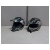 (2) Dirt Bike  Helmets Size Large