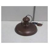 Bronze Colored Metal Light