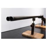 London Fine Twist, 12ga Flint Wall Mount Shotgun