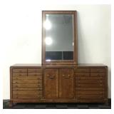 Vintage Dresser With Mirror