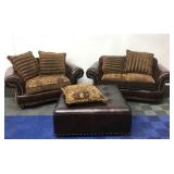 3 Piece Leather Living Room Set