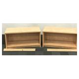 (2) Wall Cabinets With Keys For Both