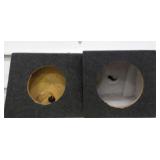 (2) Sub Woofer Speaker Boxes