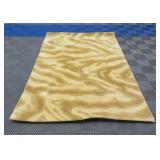 Beige Rug, Various Hues, 94"x61"