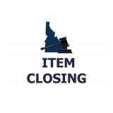 Item Closing Information