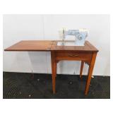 J.C. Penny Penncrest Sewing Machine W/ Table