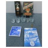 Jack Daniels Glasses & Master Pieces Fine Silver