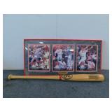 Collectible Baseball Art & Bat