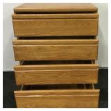 4-Drawer Wood Dresser