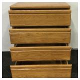 4-Drawer Wood Dresser