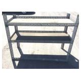 2-Shelf Metal Rack