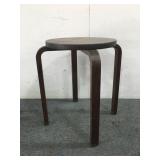 Bend Wood Espresso Stool