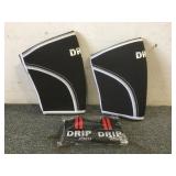 Drip Fitness Premium Quality 7MM Knee Sleeve & 18'