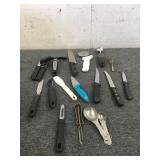 Assortment Of Knives & Cutters